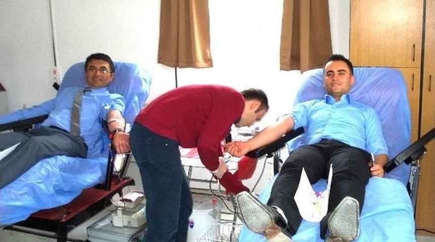 Sarıg&ouml;l&rsquo;de Kan Bağışı Kampanyasına B&uuml;y&uuml;k İlgi