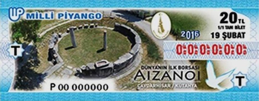 Milli Piyango&rsquo;dan &lsquo;d&uuml;nyanın İlk Borsası Aizanoi&rsquo; &Ccedil;ekilişi