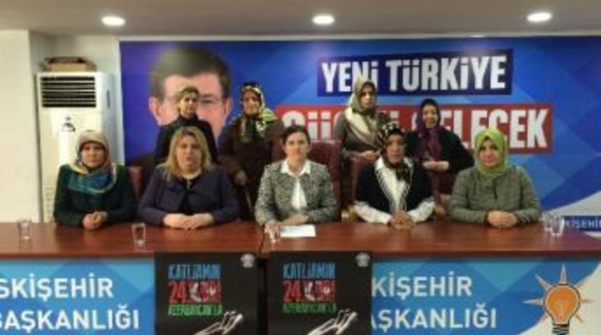 Ak Parti&rsquo;li Kadınlar Hocalı Katliamını Unutmadı