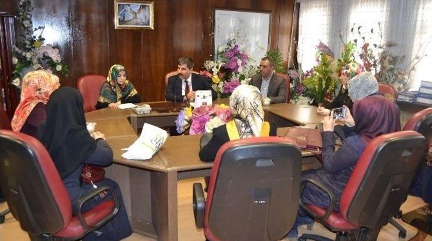 &Ouml;nder &Uuml;yelerinden Başkan Asya&rsquo;ya Ziyaret