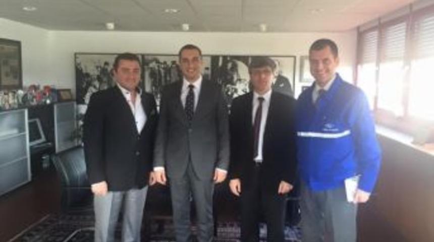 Başkan Bakıcı’dan Otosan Fabrika Müdürü Çimen’e Ziyaret