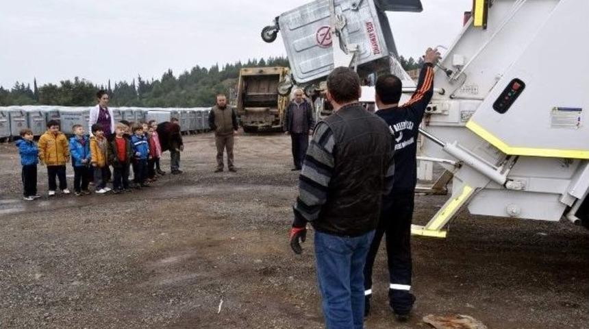 Minik Öğrencilerden "temiz" Ziyaret