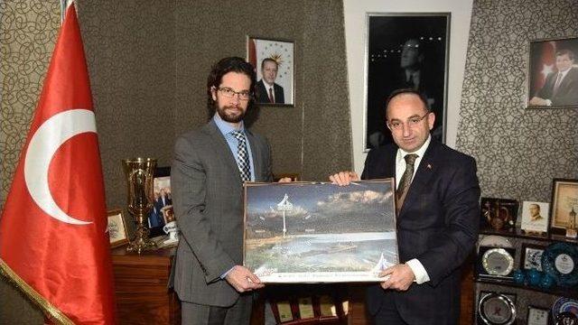 Macar Başkonsolosu’ndan Başkan Üzülmez’e Ziyaret