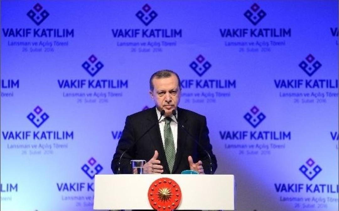 Cumhurbaşkanı Erdoğan: &ldquo;halk Bankası Katılım İşini Ağırdan Alıyor&rdquo;