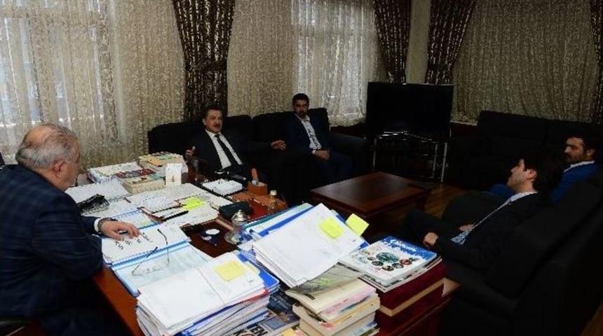 Başkan Mahçiçek, Azeri Milletvekilini Konuk Etti