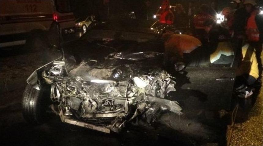 Bolu&rsquo;da Trafik Kazası: 3 Yaralı