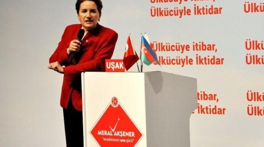 Akşener:"babaanne Değil, Başbakan Olacağım"