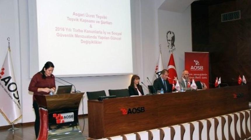 Aosb Akademi&rsquo;de Eğitim S&uuml;r&uuml;yor