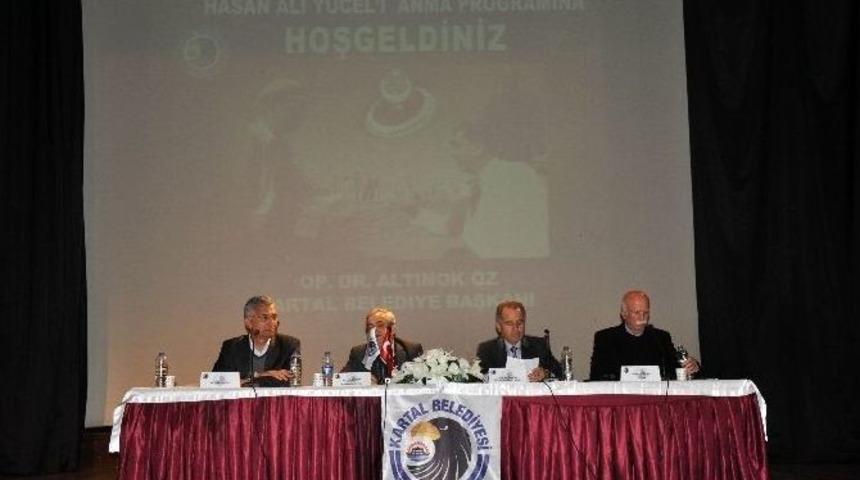 Hasan Ali Y&uuml;cel Kartal&rsquo;da Anıldı