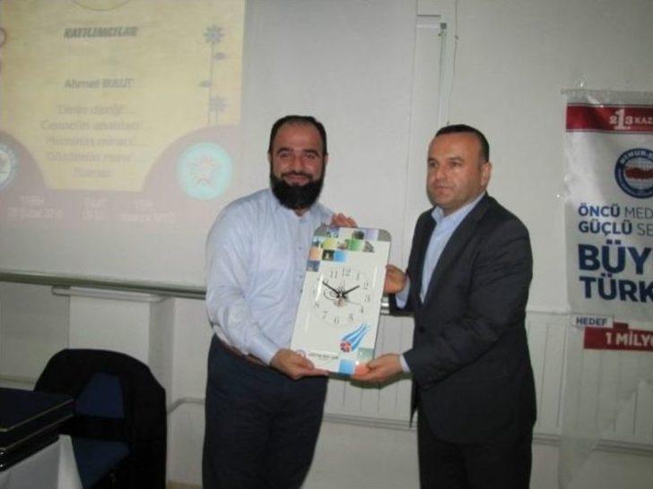 İlahiyatçı Yazar Ahmet Bulut Hisarcık’ta Konferans Verdi G4