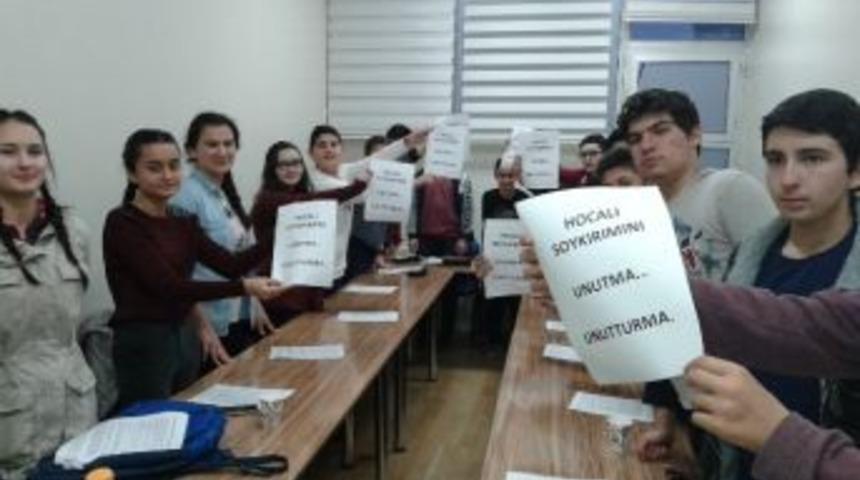 Hocalı Katliamı&rsquo;nda Hayatını Kaybedenler Anıldı