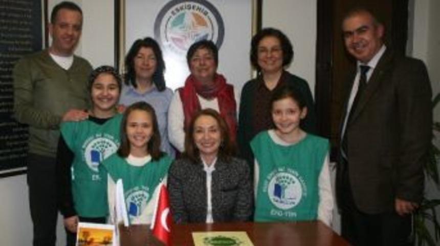 Eko Okullar&rsquo;dan Eskişehir Kent Konseyi&rsquo;ne Ziyaret