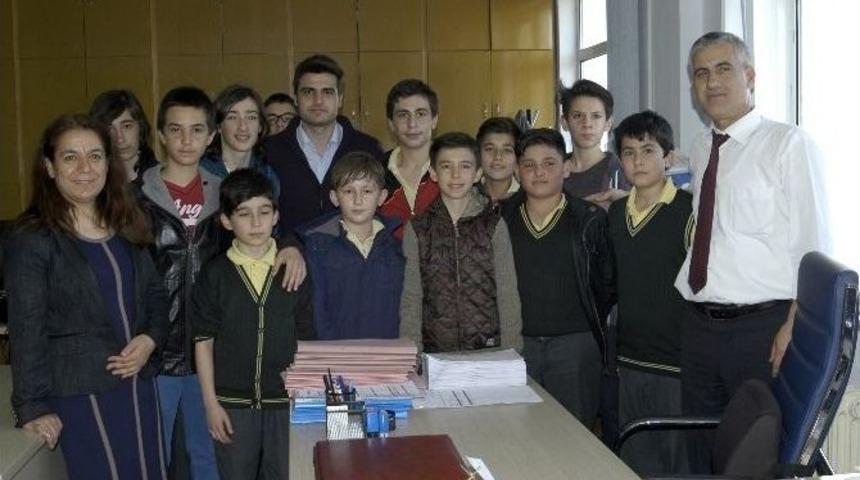 &Ouml;ğrencilerden Vergi Dairesine Ziyaret