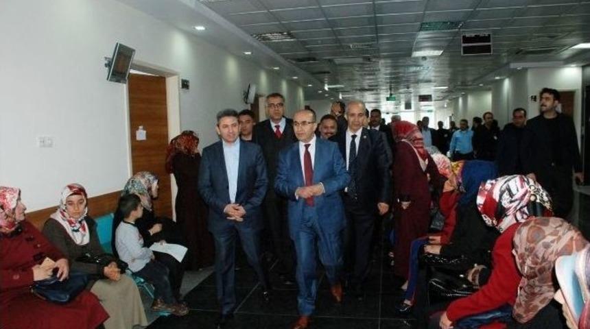 Vali Ve Milletvekilleri Hastanede İncelemelerde Bulundu
