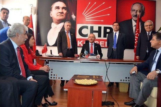 Chp Genel Başkanı Kılıçdaroğlu Kayseri’de