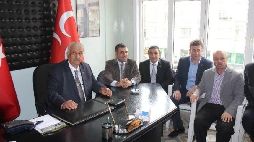 Mhp İl Başkanı Saltan, G&ouml;revine Başladı