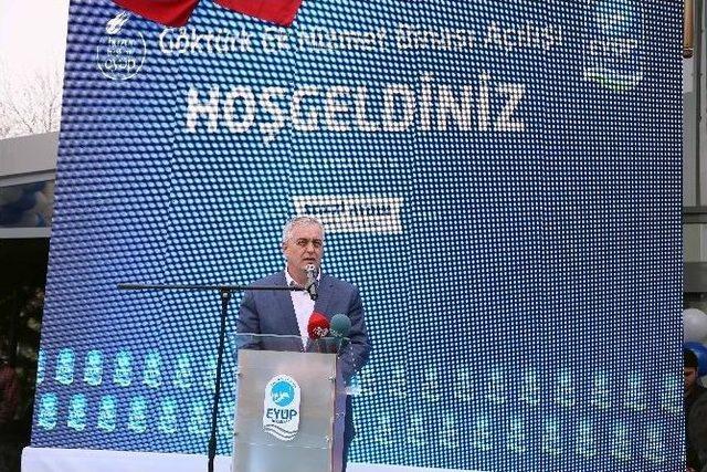 Eyüp Belediyesi Göktürk Ek Hizmet Binası Törenle Açıldı