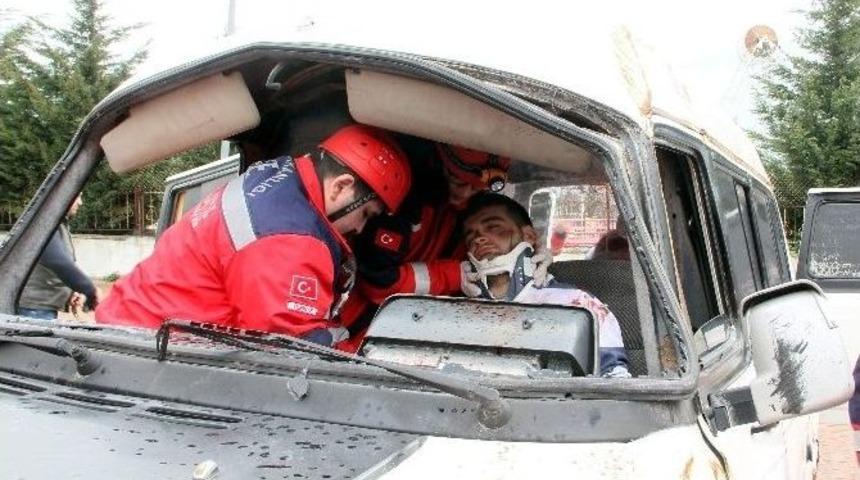Umke&rsquo;den &lsquo;yaralı Kurtarma&rsquo; Tatbikatı