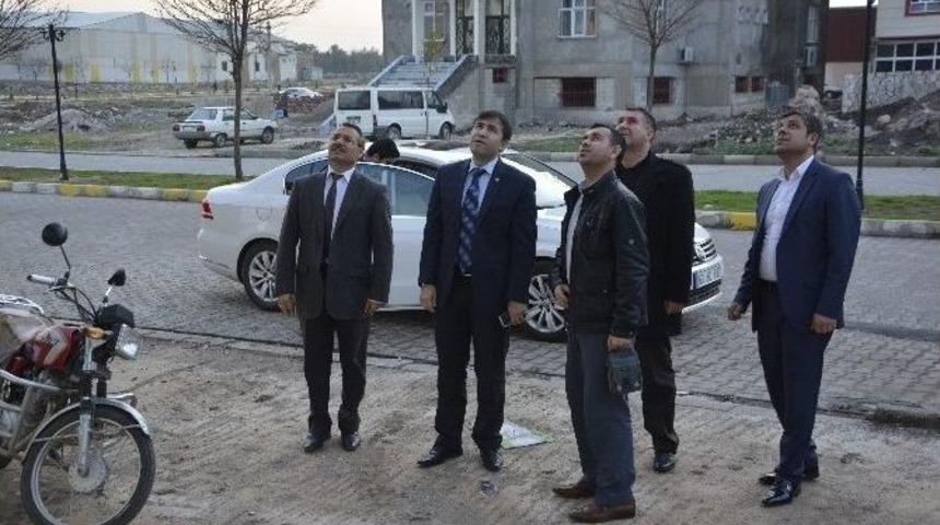 Kaymakam Huzeyfe Citer Viranşehir Derneğinin Yeni Hizmet Binasında İnceleme Yaptı