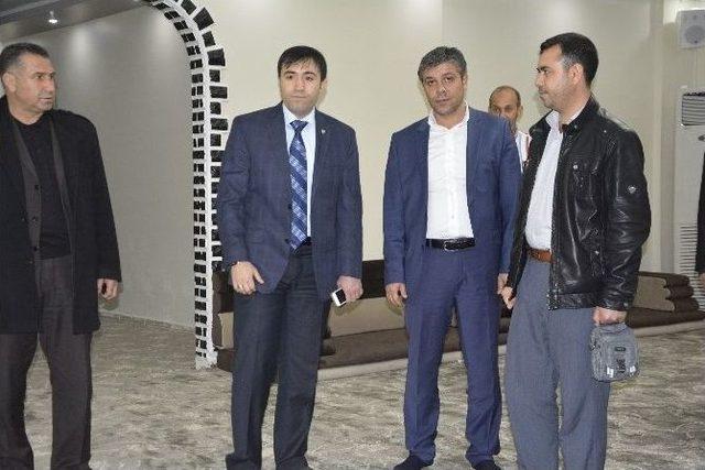 Kaymakam Huzeyfe Citer Viranşehir Derneğinin Yeni Hizmet Binasında İnceleme Yaptı