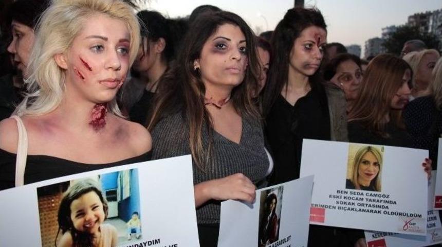 Kadın Cinayetlerine &rsquo;makyajlı&rsquo; Tepki