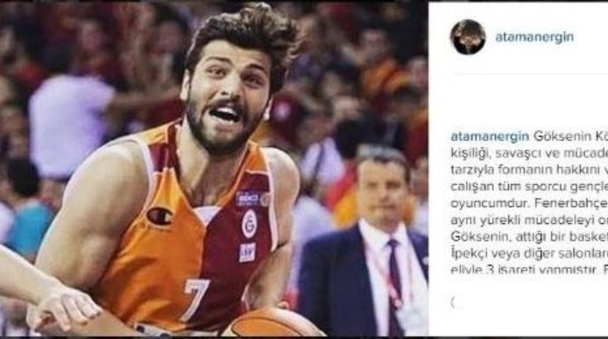 Ergin Ataman: "g&ouml;ksenin&rsquo;in Hareketini Başka Yere &Ccedil;ekmek Vicdansızlıktır"