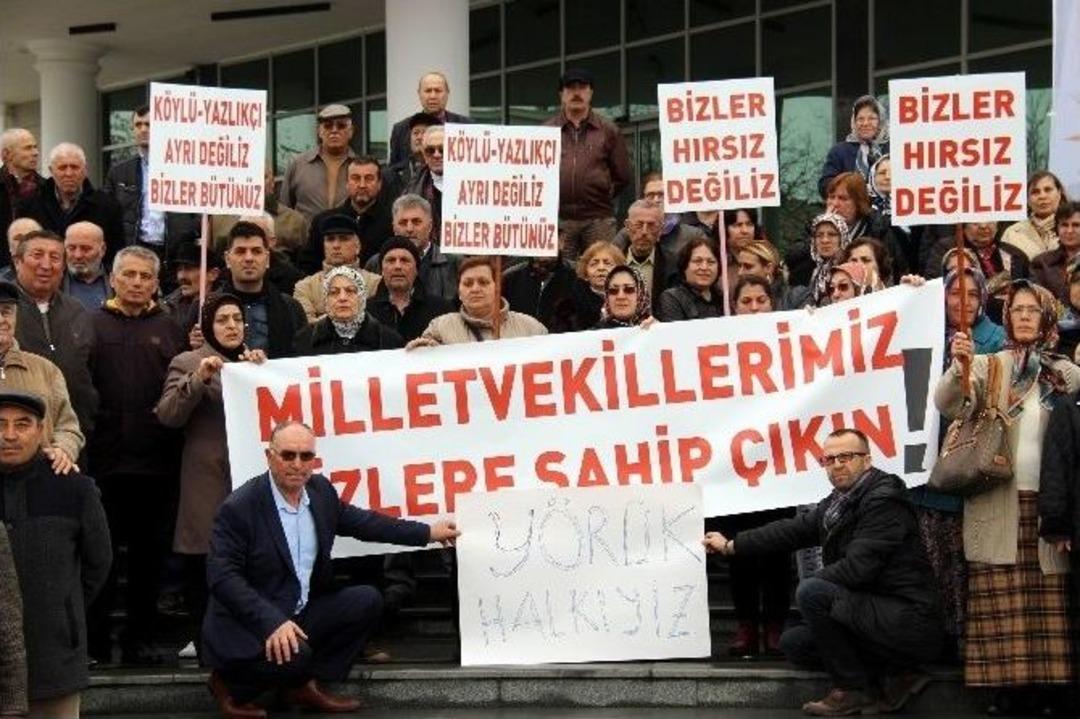 Evlerinin Yıkılmasını İstemiyorlar