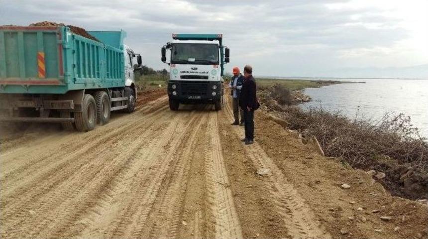 G&ouml;lmarmara&rsquo;da Mahalle Yolları D&uuml;zenleniyor