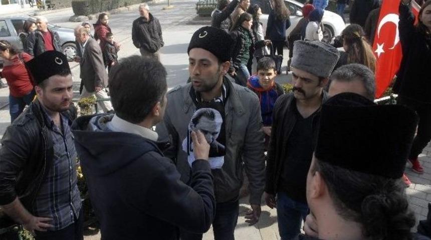 &lsquo;hocalı Katliamına&rsquo; Tepki Y&uuml;r&uuml;y&uuml;ş&uuml;nde Metre Hesabı