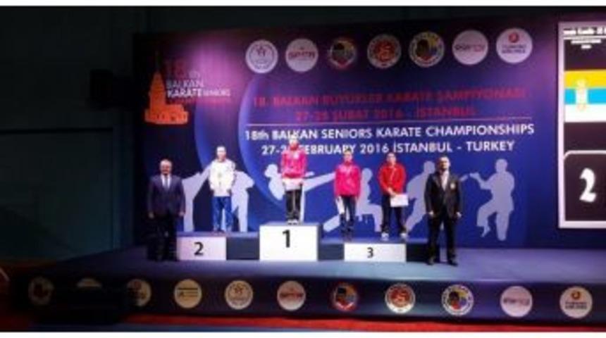 B&uuml;y&uuml;kşehir Sporcusu Balkan Şampiyonu Oldu