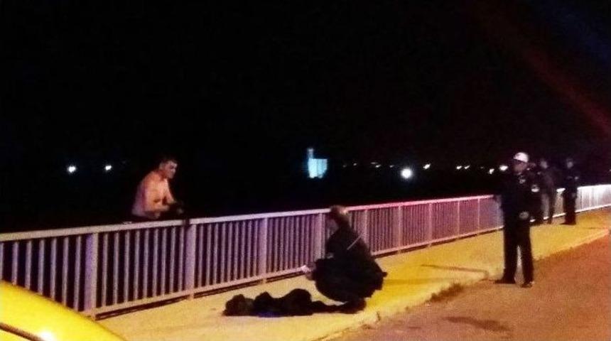 Dalaman&rsquo;da K&ouml;pr&uuml;s&uuml;nde İntihar Girişimi