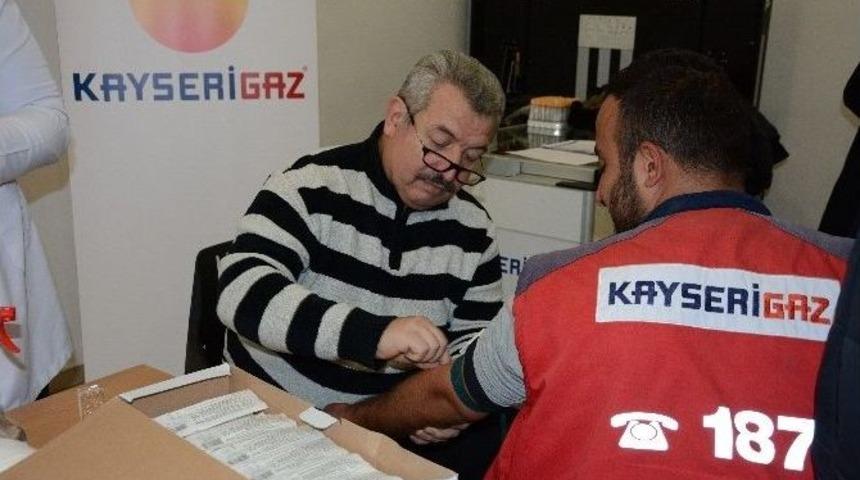 Kayserigaz Çalışanlarını Sağlık Taramasından Geçirdi