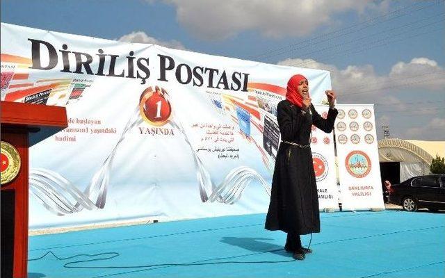 Diriliş Postası İlk Kuruluş Yıl Dönümünü Çadır Kentte Mültecilerle Kutladı