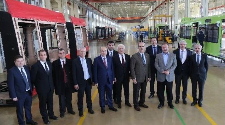 Bursa Raylı &Uuml;retimde T&uuml;rkiye&rsquo;nin Gururu