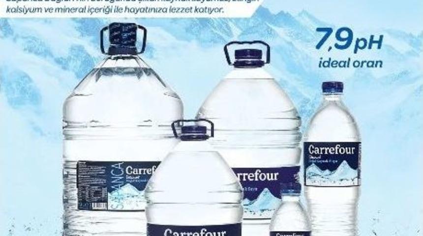 Carrefoursa&rsquo;nın İ&ccedil;me Suyu Yenilendi
