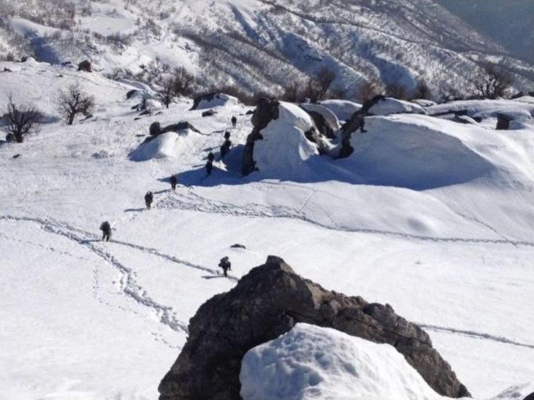 Mehmet&ccedil;ik Zorlu Kış Şartlarında Operasyonlarına Devam Etti
