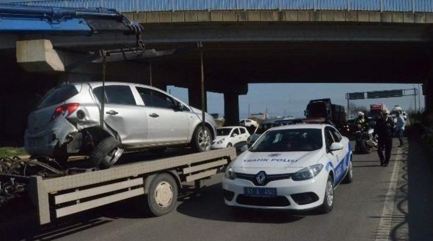 Trabzon&rsquo;da Trafik Kazası: 1 Yaralı