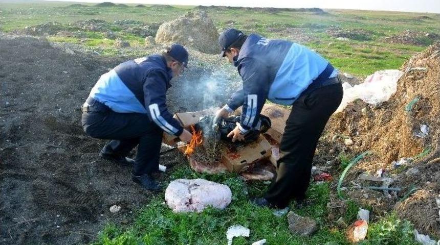 İmal Tarihi Ge&ccedil;miş Etler İmha Edildi