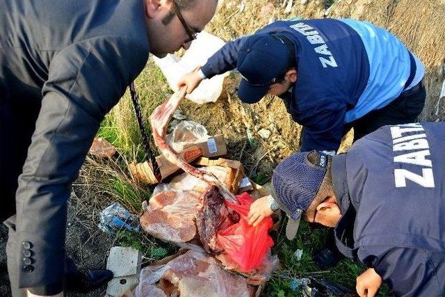 İmal Tarihi Geçmiş Etler İmha Edildi