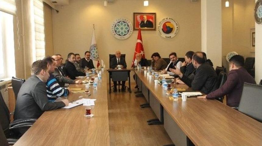 Kayseri Ticaret Odası, Fuarlara Katılan &Uuml;yelerini Dinledi