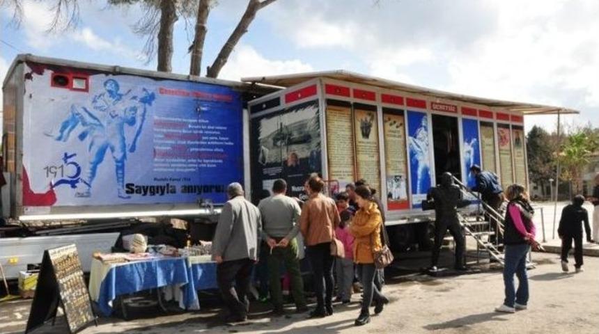 Milas&rsquo;ta &Ccedil;anakkale M&uuml;zesi&rsquo;ne Yoğun İlgi