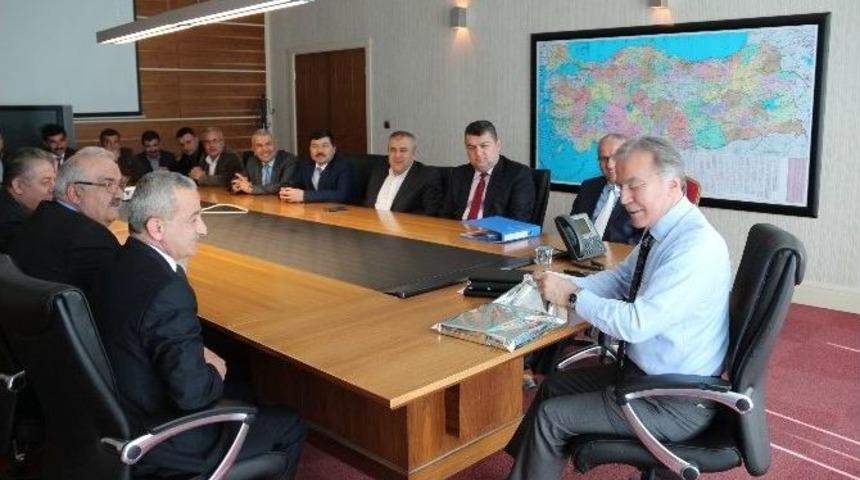 Yenice Heyetinden Şahin&rsquo;e Ziyaret