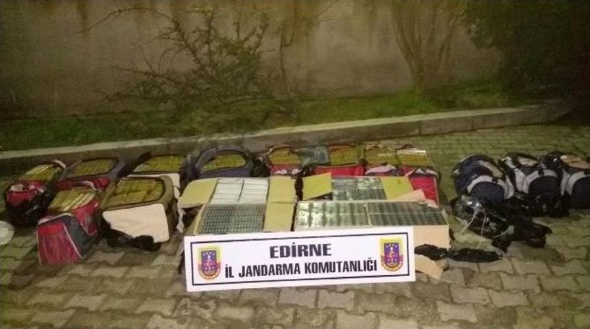 Edirne&rsquo;de Ka&ccedil;ak&ccedil;ılık Operasyonları