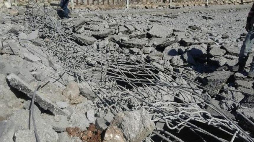 Nusaybin&rsquo;de K&ouml;pr&uuml;ye Bombalı Saldırı