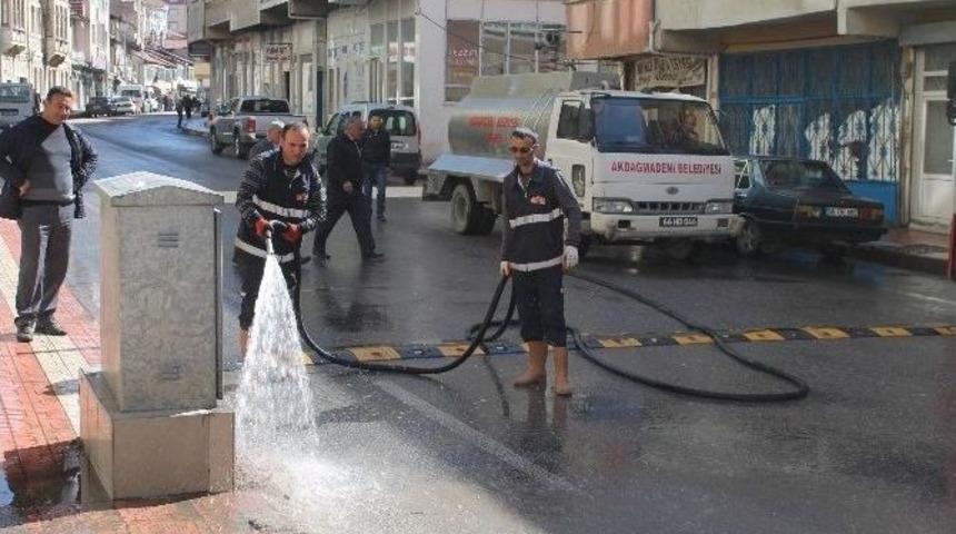 Akdağmadeni Belediyesinden Bahar Temizliği