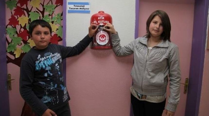 Odunpazarı&rsquo;nda 1 Yılda 5,5 Ton Atık Pil Toplandı