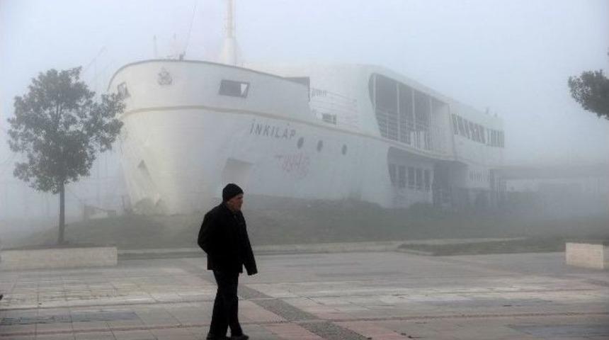 Yalova&rsquo;da İdo Seferlerine Sis Engeli