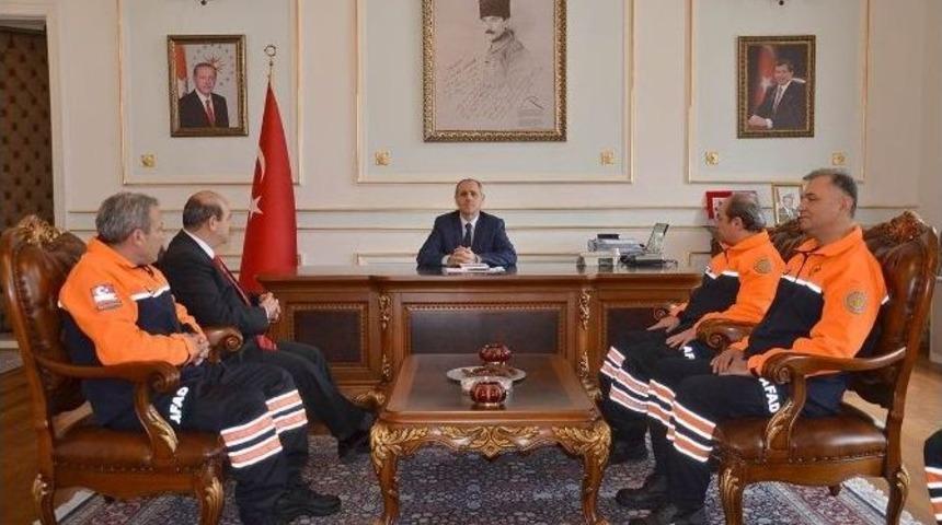 Afad&rsquo;dan Vali Salihoğlu&rsquo;na Ziyaret