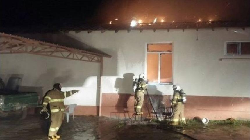 Koyunculuk Enstit&uuml;s&uuml;&rsquo;nde Yangın