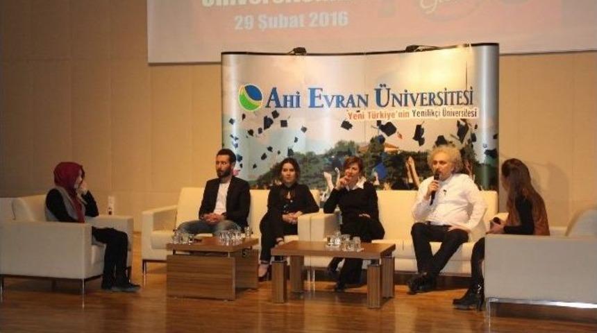 İftarlık Gazoz Filmi Oyuncuları Kırşehir&rsquo;de S&ouml;yleşiye Katıldı